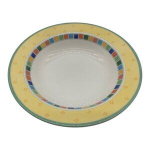 Villeroy & Boch Twist Alea Limone 8 inch Soup, Salad Bowl Collectible Dinnerware